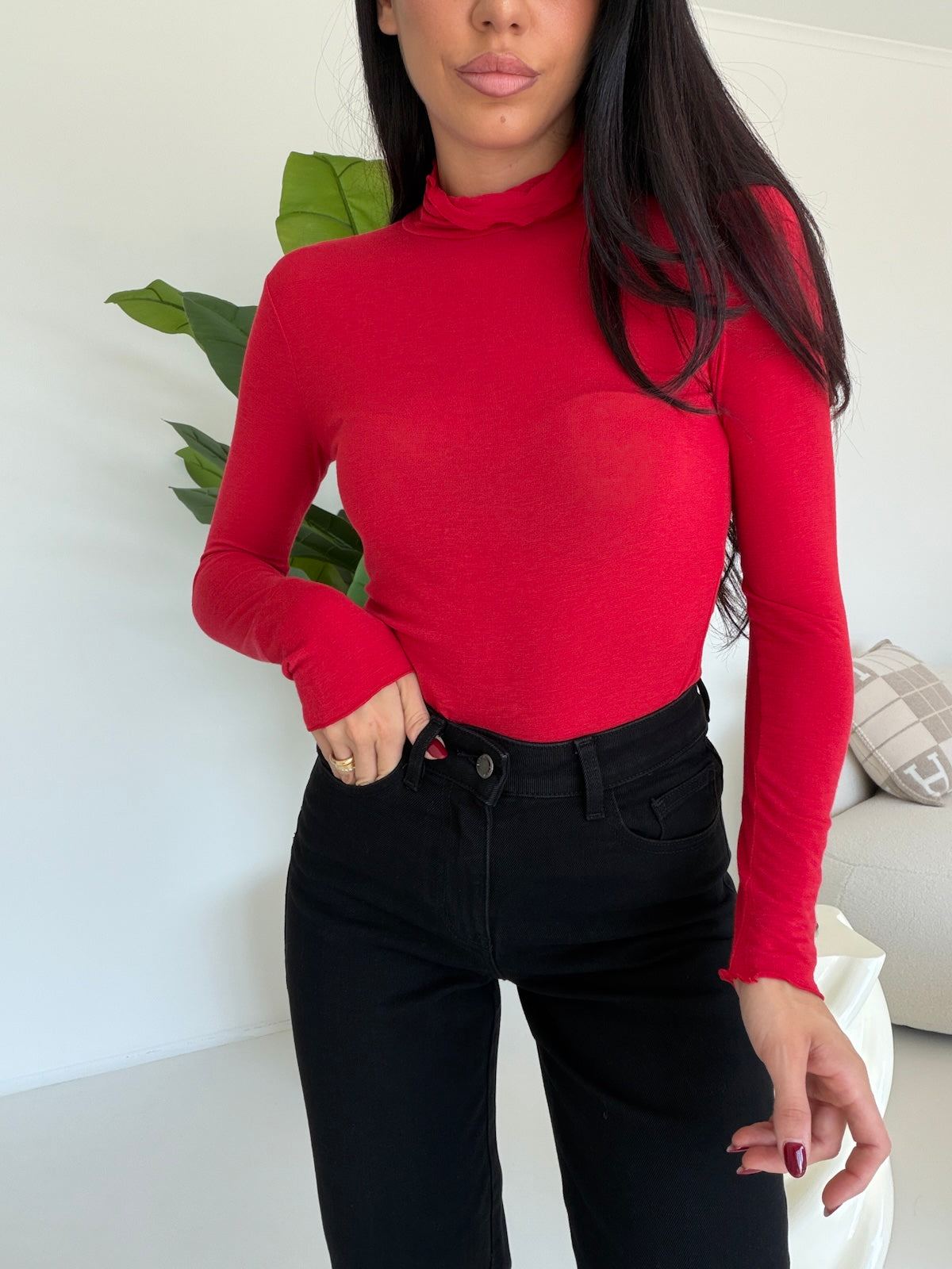 MAGLIA PATH CHERRY