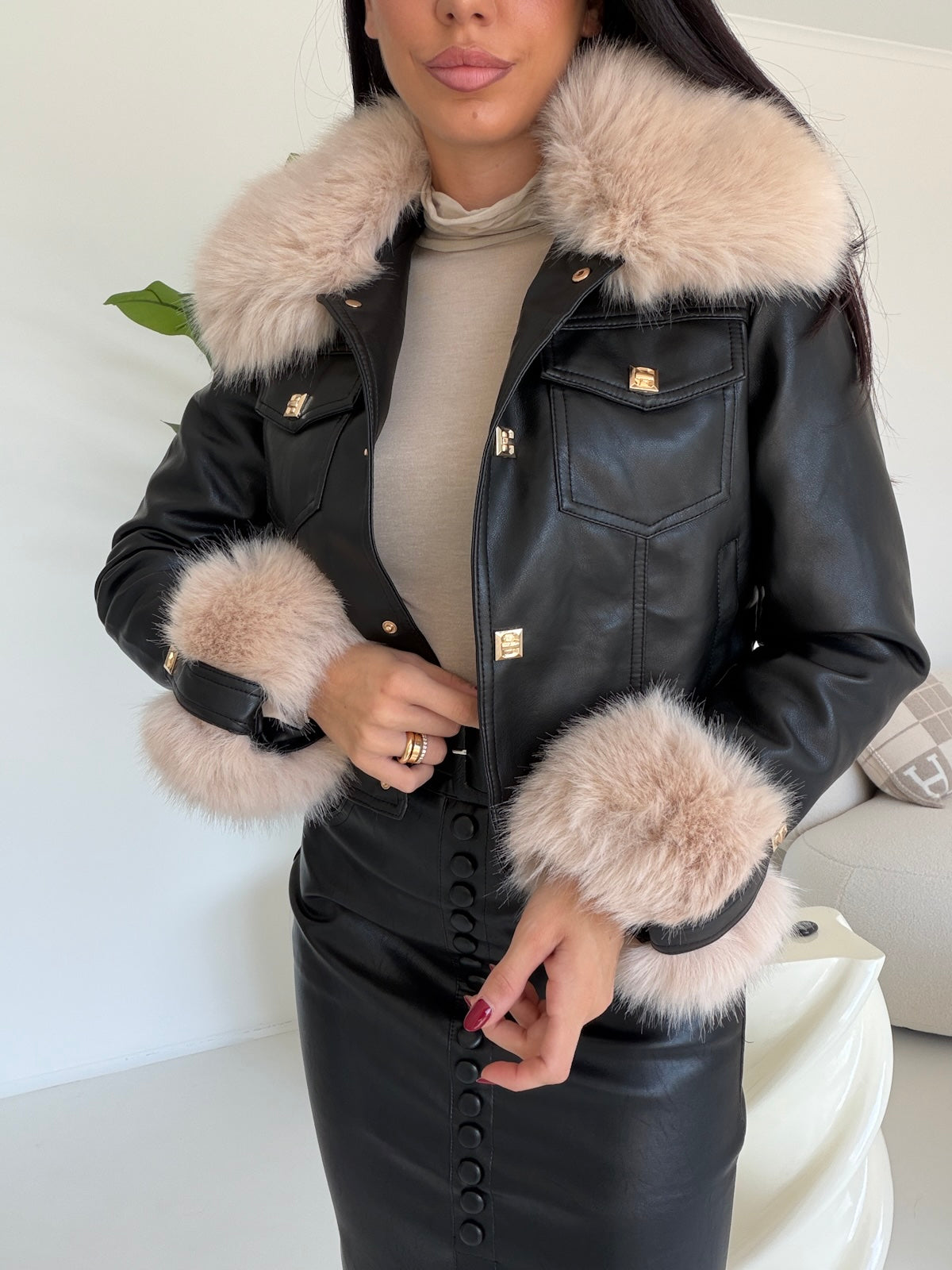 FL202239-BIKER CLEO NERO