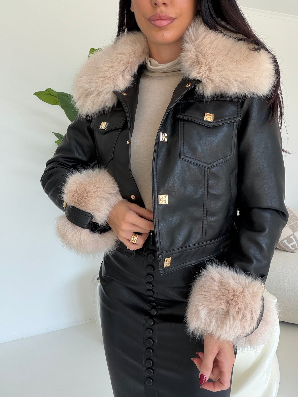 FL202239-BIKER CLEO NERO