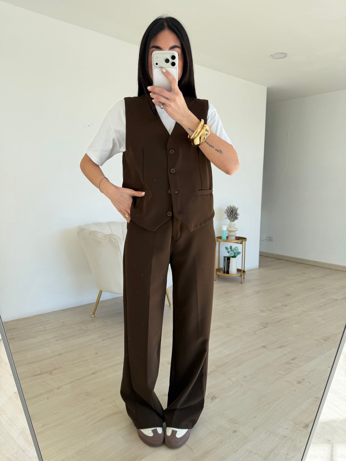 COORDINATO OFFICE CHOCO