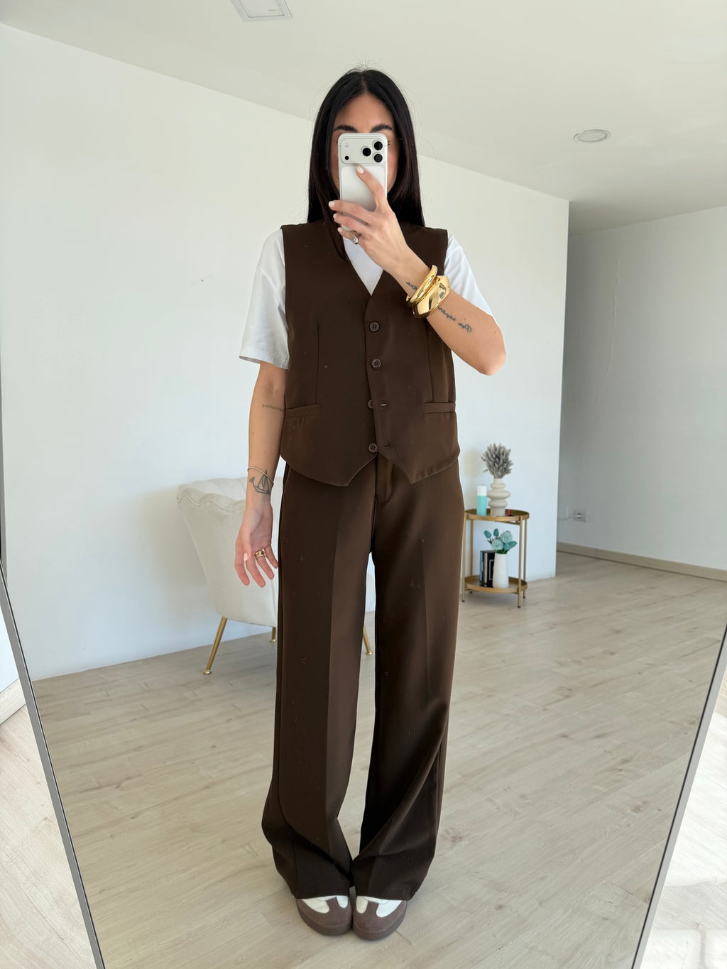 COORDINATO OFFICE CHOCO
