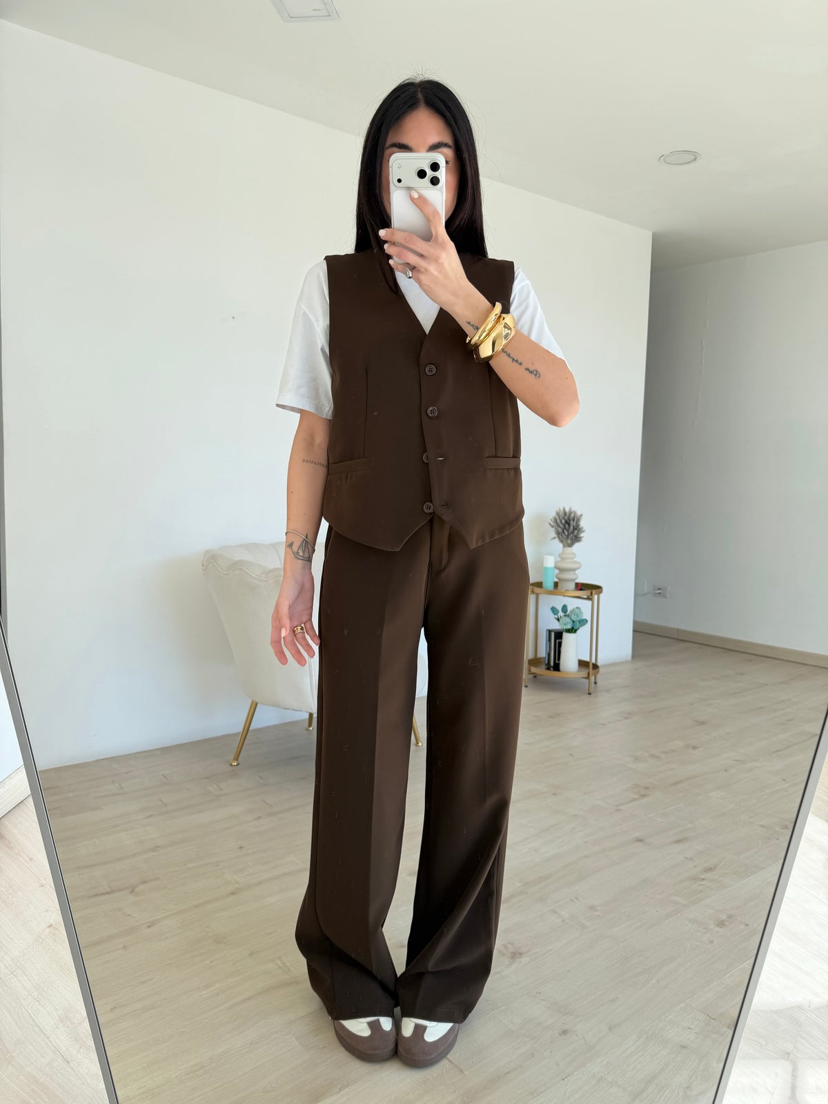 COORDINATO OFFICE CHOCO