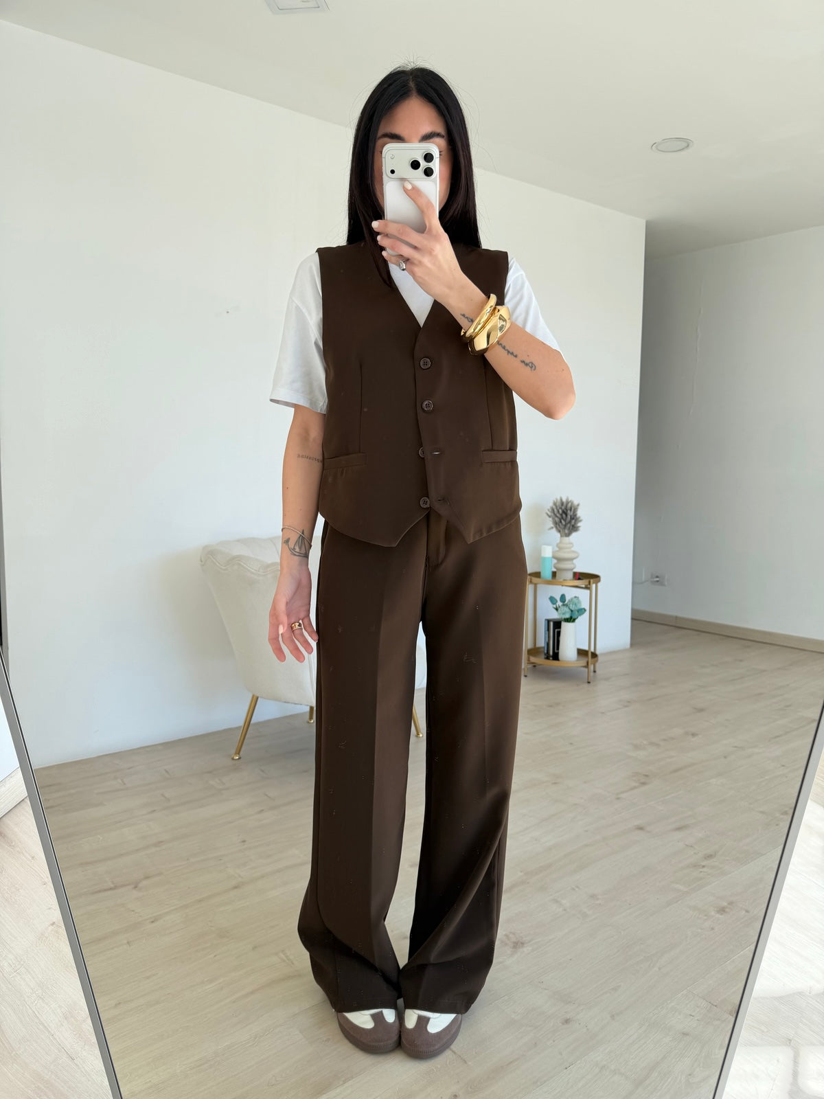 COORDINATO OFFICE CHOCO