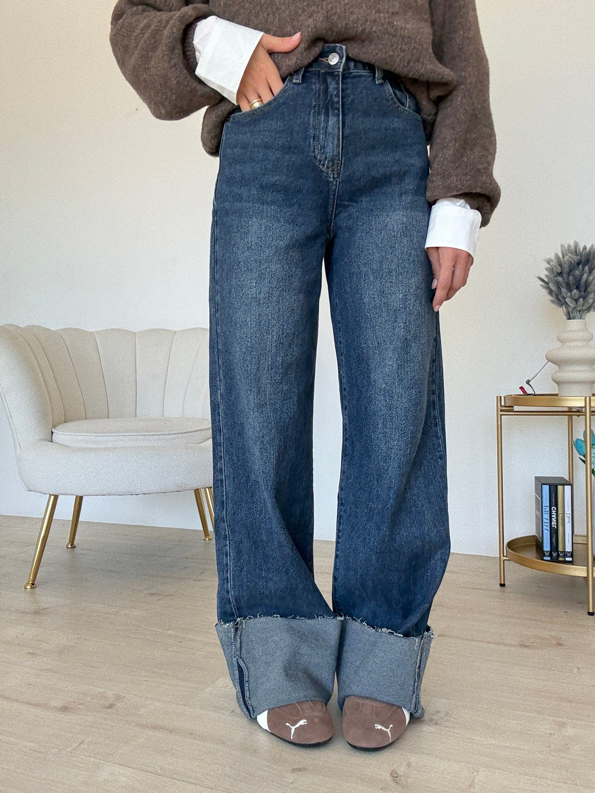 YW-1327-JEANS PIEGONE BROOKLYN