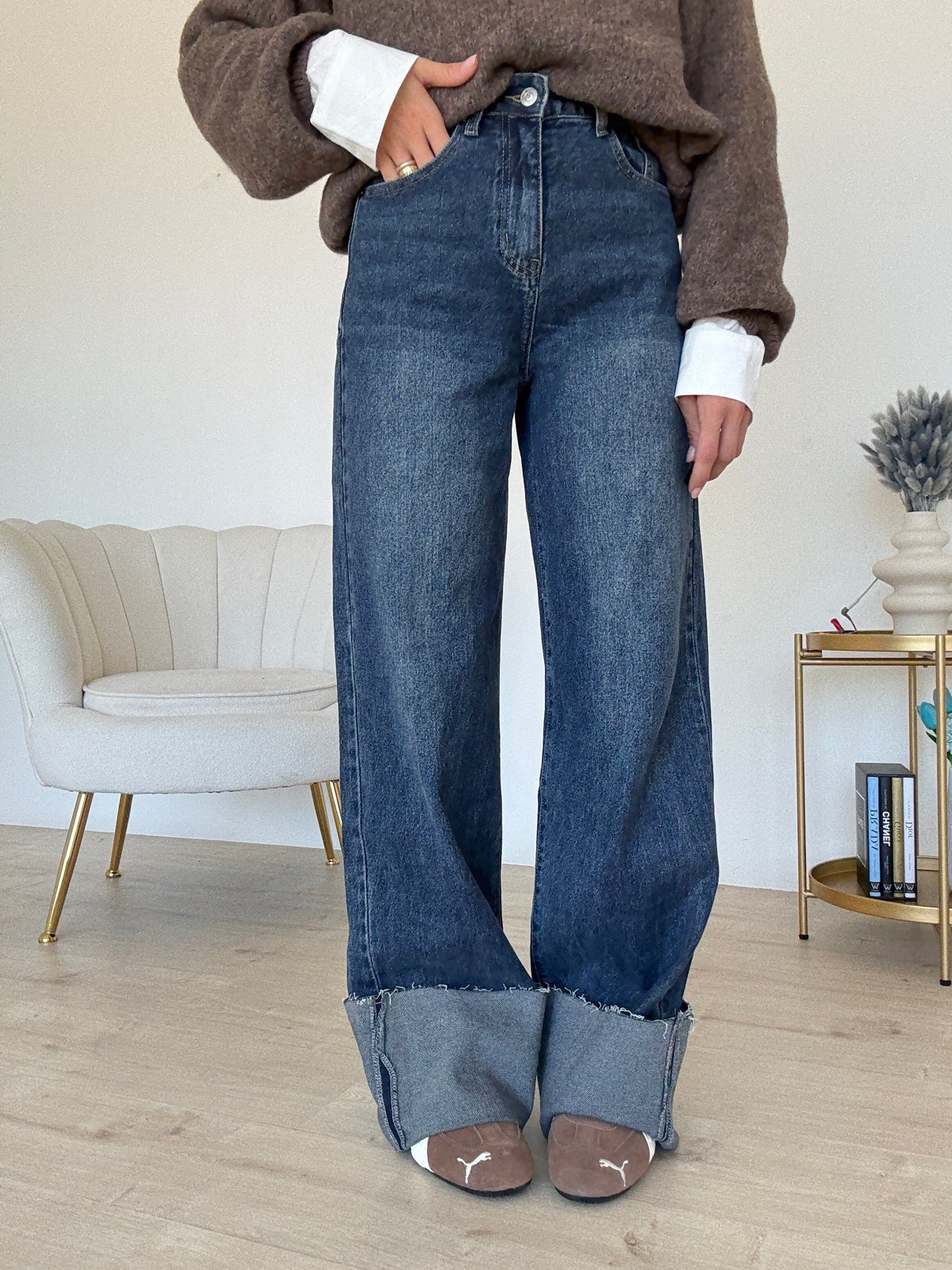 YW-1327-JEANS PIEGONE BROOKLYN