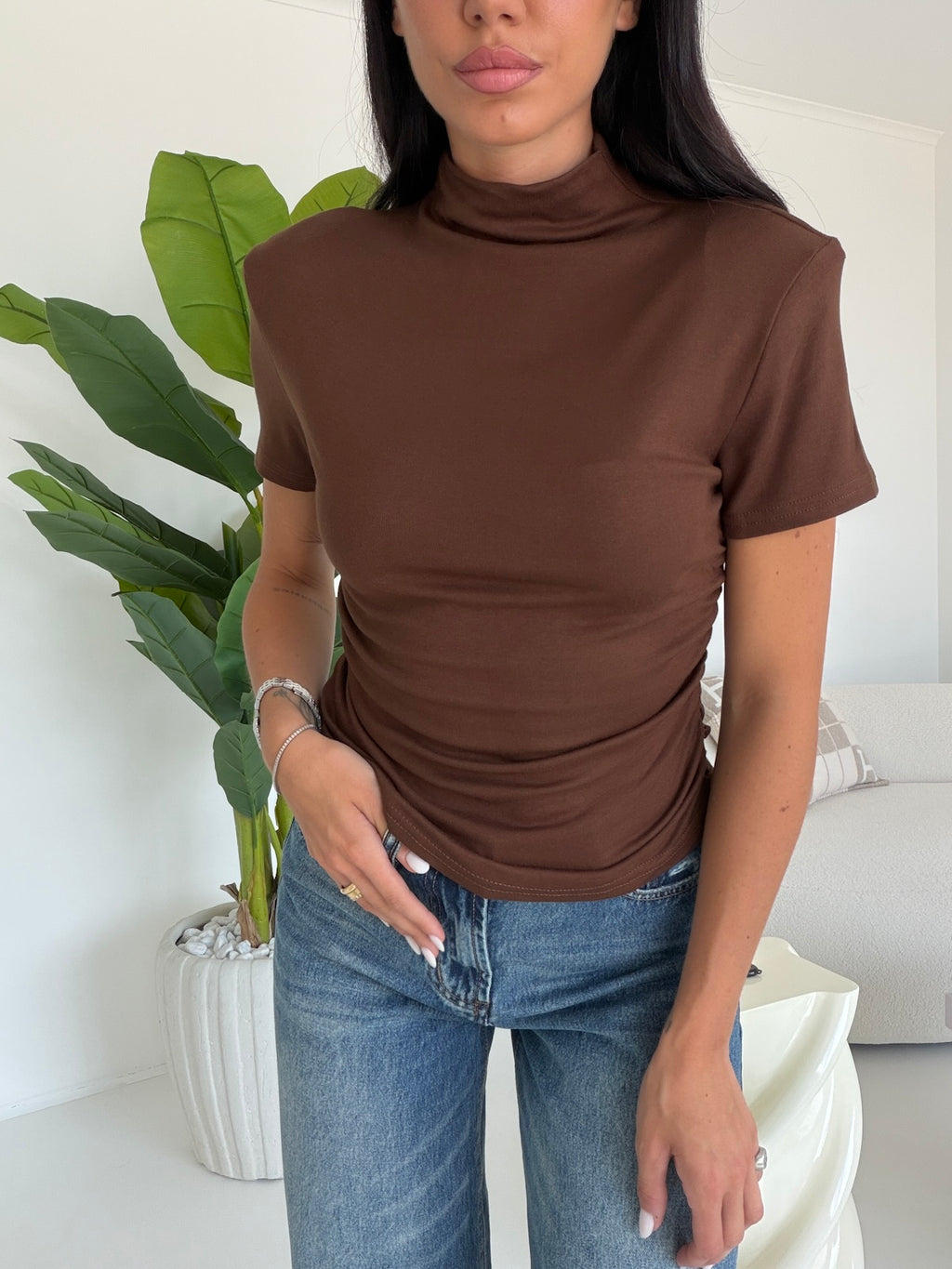 V76899-MAGLIA DEJAVU CHOCO