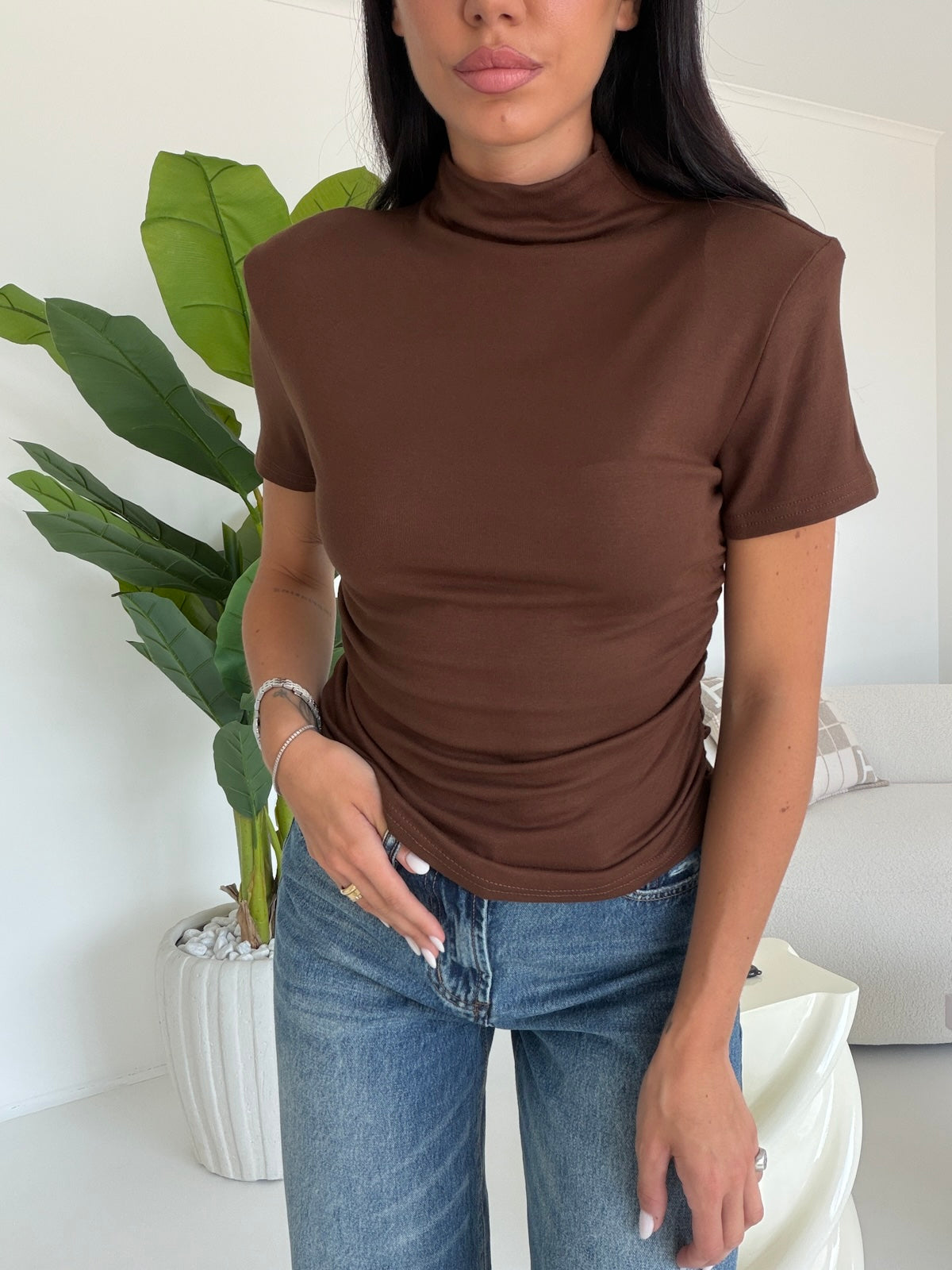 V76899-MAGLIA DEJAVU CHOCO