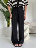 PANTALONE PALAZZO MUST NERO