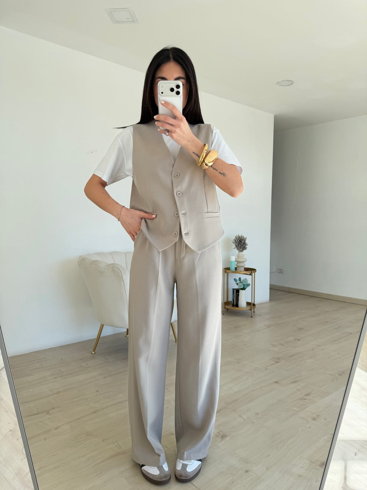 COORDINATO OFFICE TAUPE