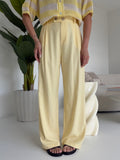 PANTALONE PALAZZO MUST YELLOW