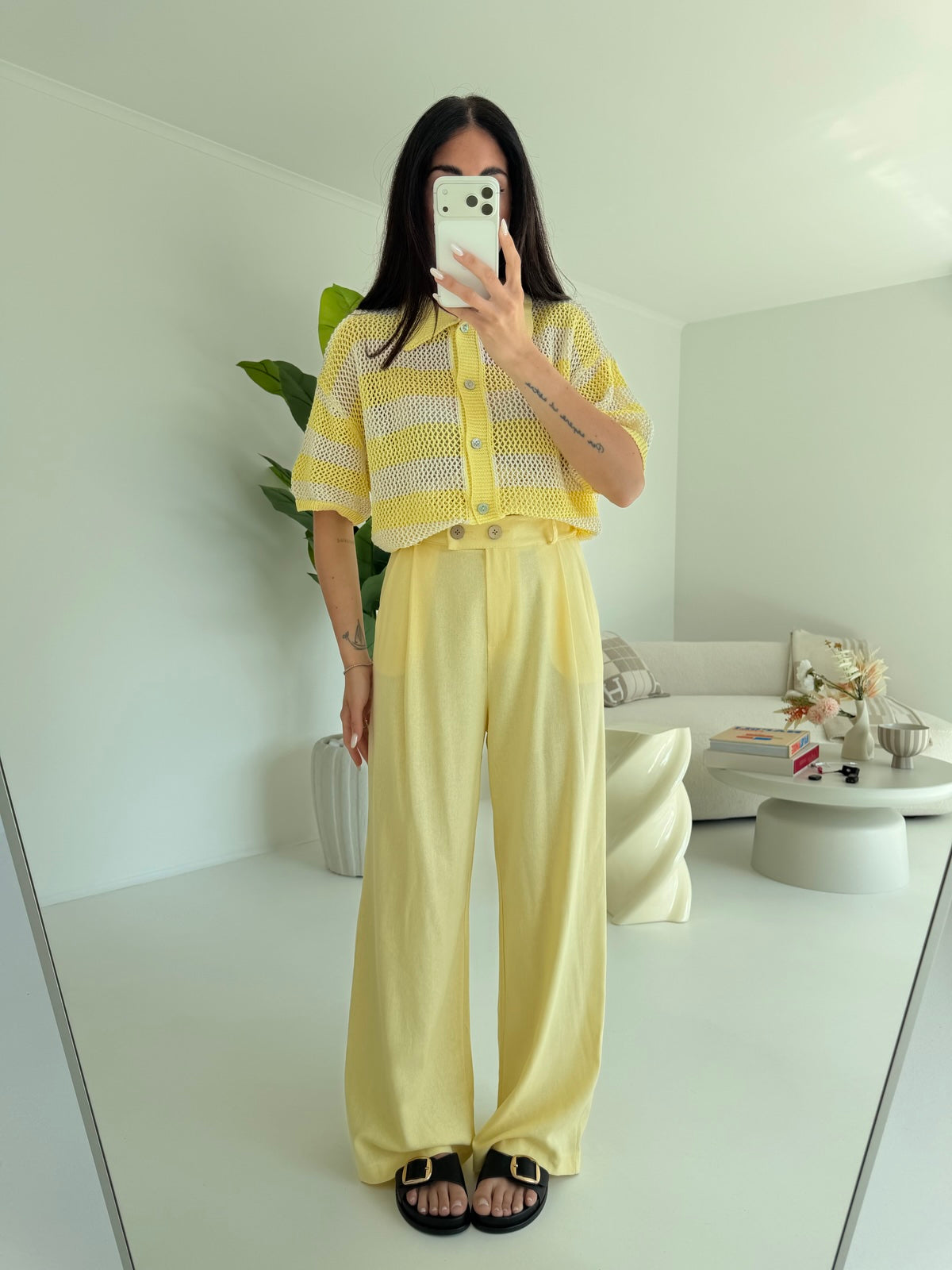 POLO STRIPES YELLOW