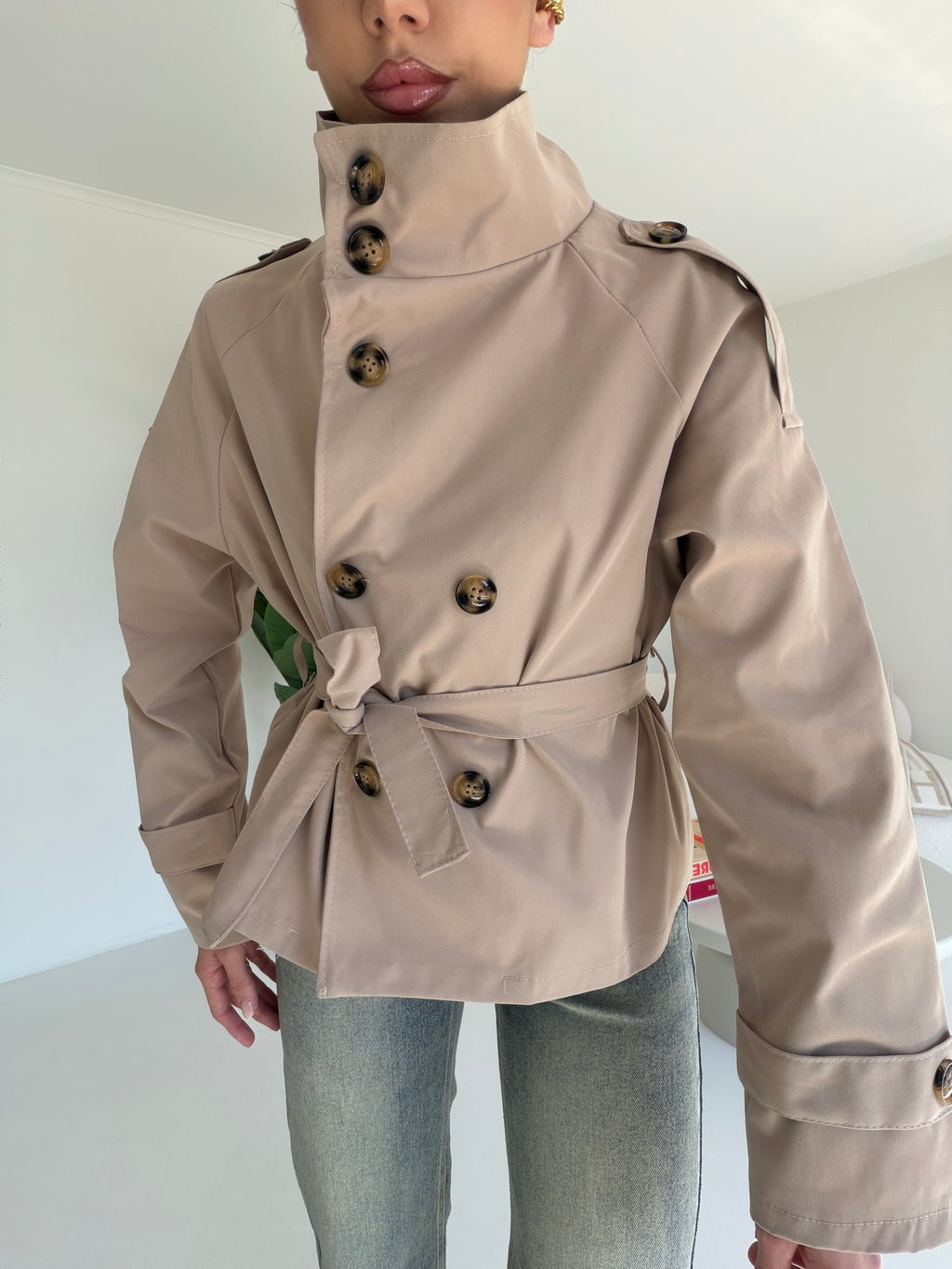 4648-MINI TRENCH COOKIE