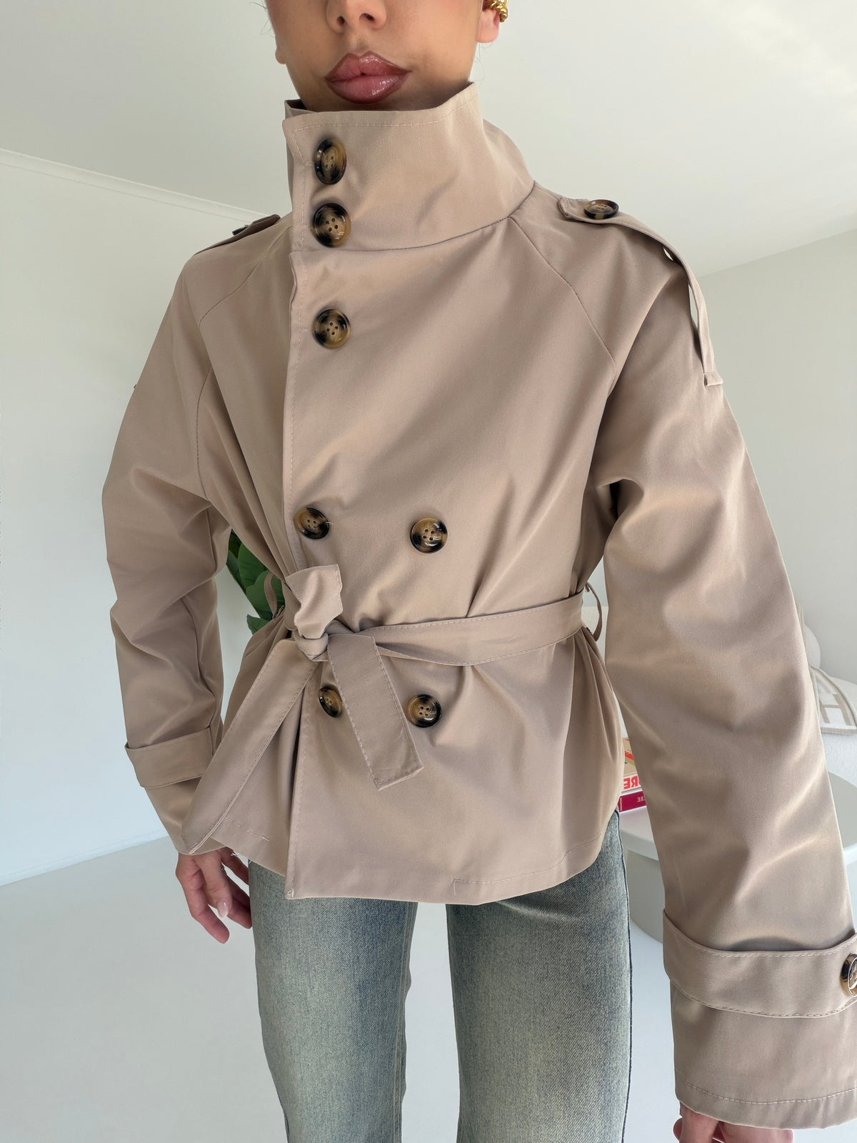 4648-MINI TRENCH COOKIE