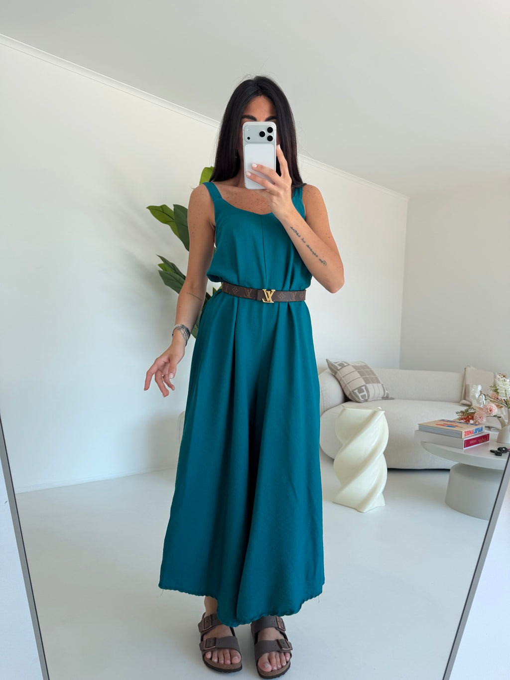TUTA OVERSIZE PETROLIO
