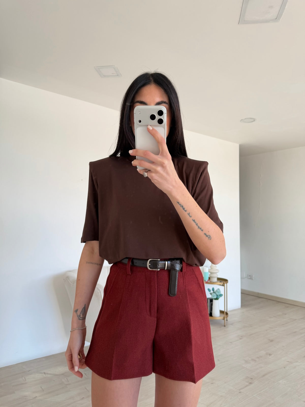 259878-SHORT IN PANNO CHERRY
