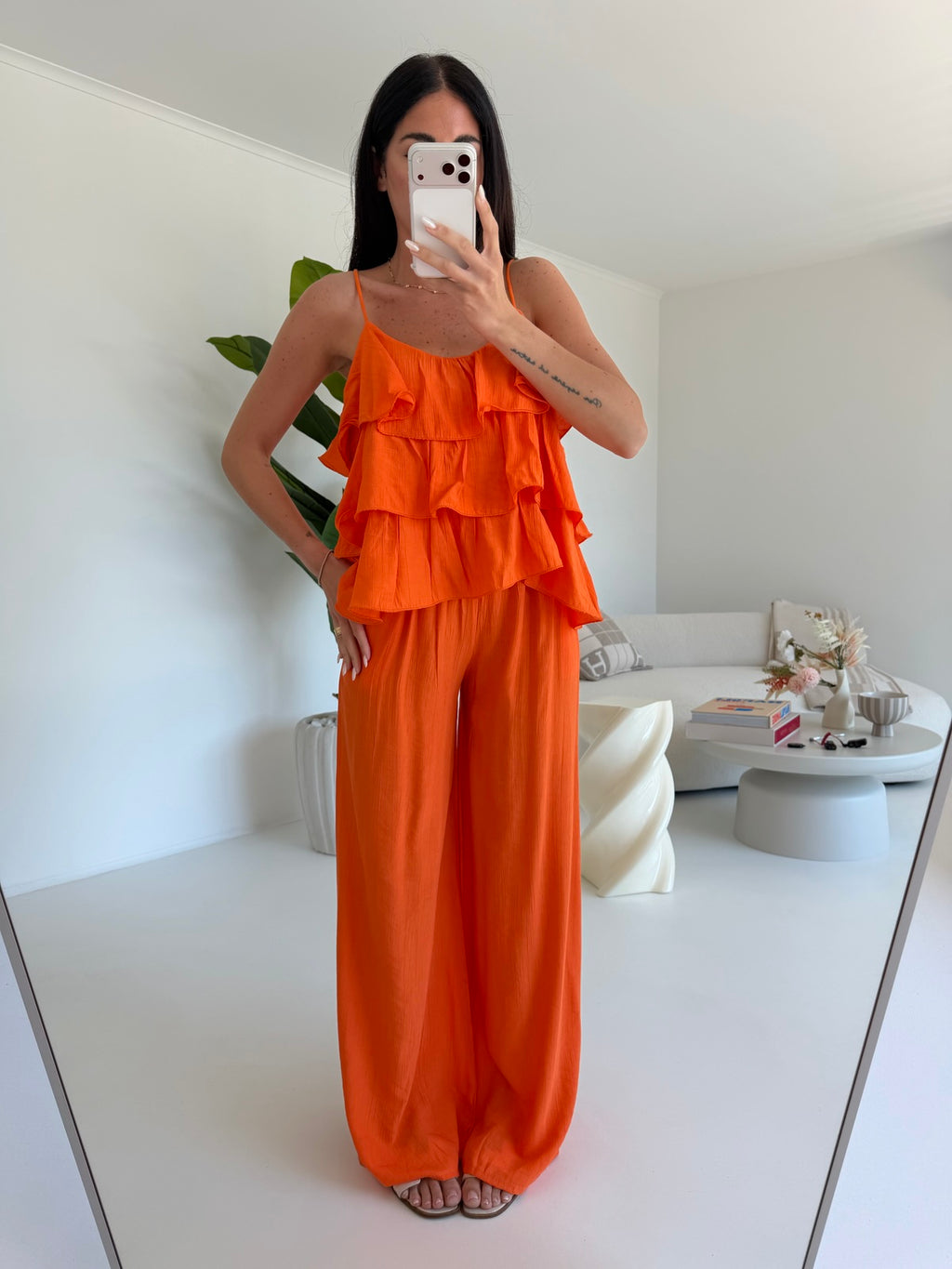 COORDINATO GALA ORANGE