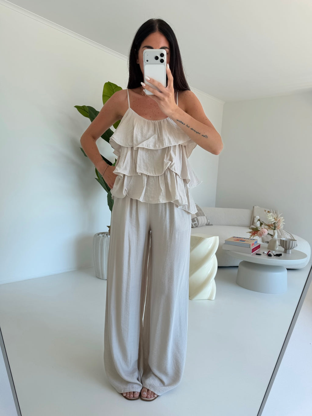 COORDINATO GALA BURRO