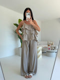 COORDINATO GALA TAUPE