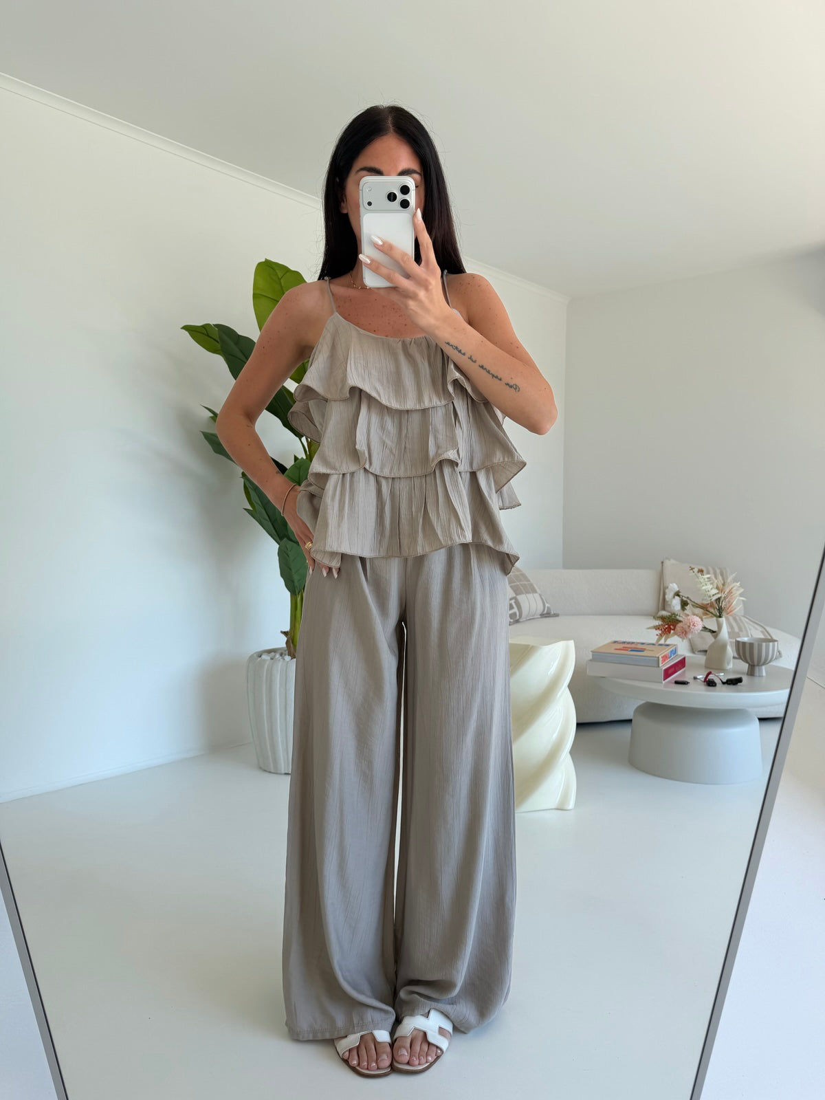 COORDINATO GALA TAUPE