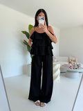 COORDINATO GALA NERO