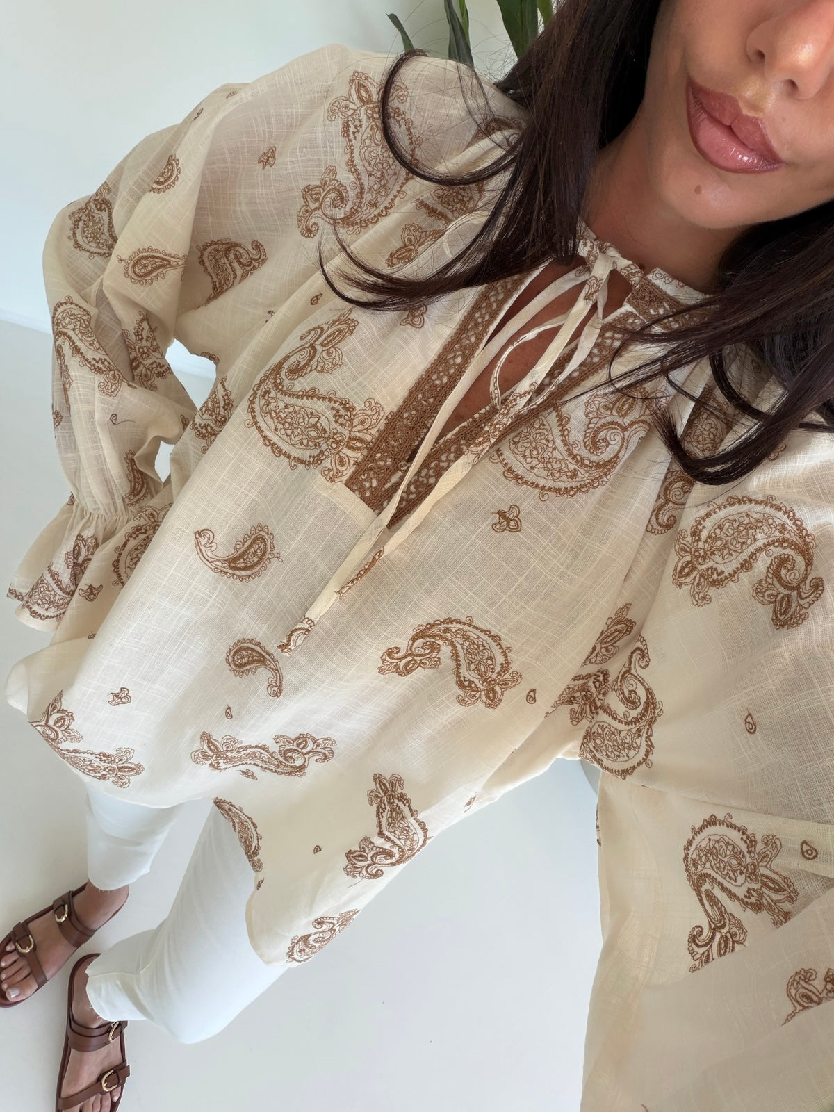 C255-BLUSA VENTOTENE CHOCO