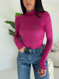 MAGLIA PATH FUCSIA