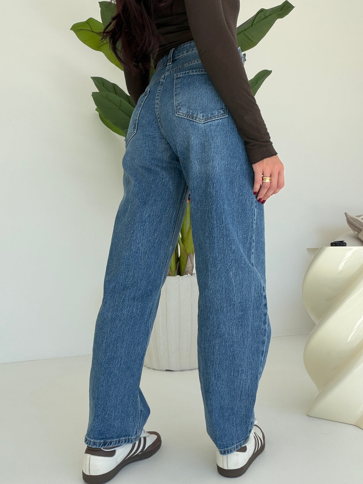 M7566D-JEANS BARREL RAFFY