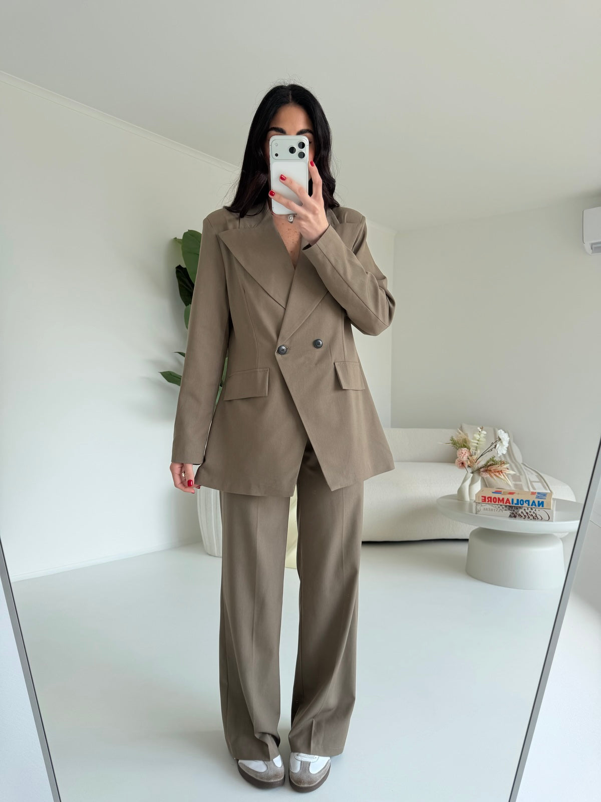 TAILLEUR SAMIRA TAUPE