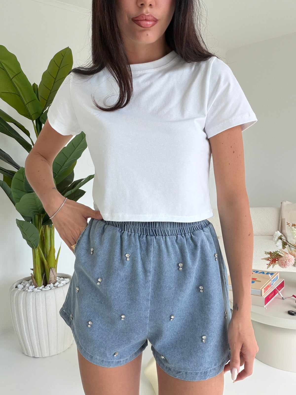 2778-COORDINATO DOHA DENIM CHIARO