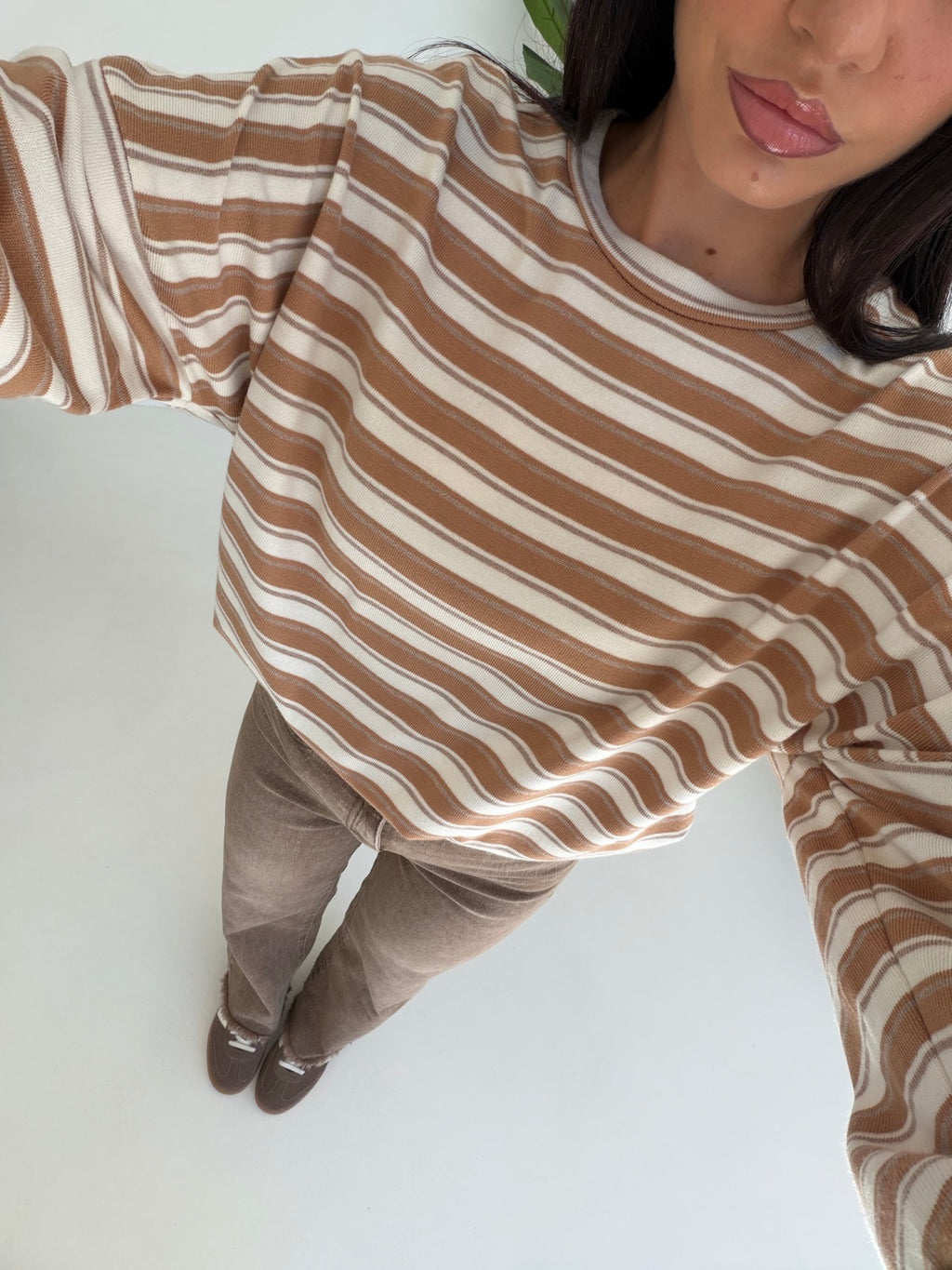 MAGLIA GEMMA TAUPE