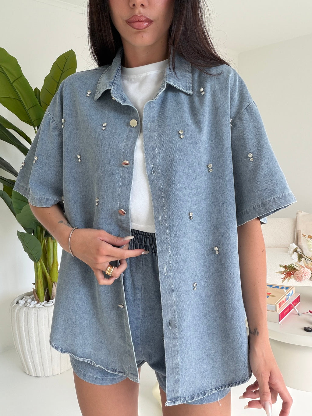 2778-COORDINATO DOHA DENIM CHIARO