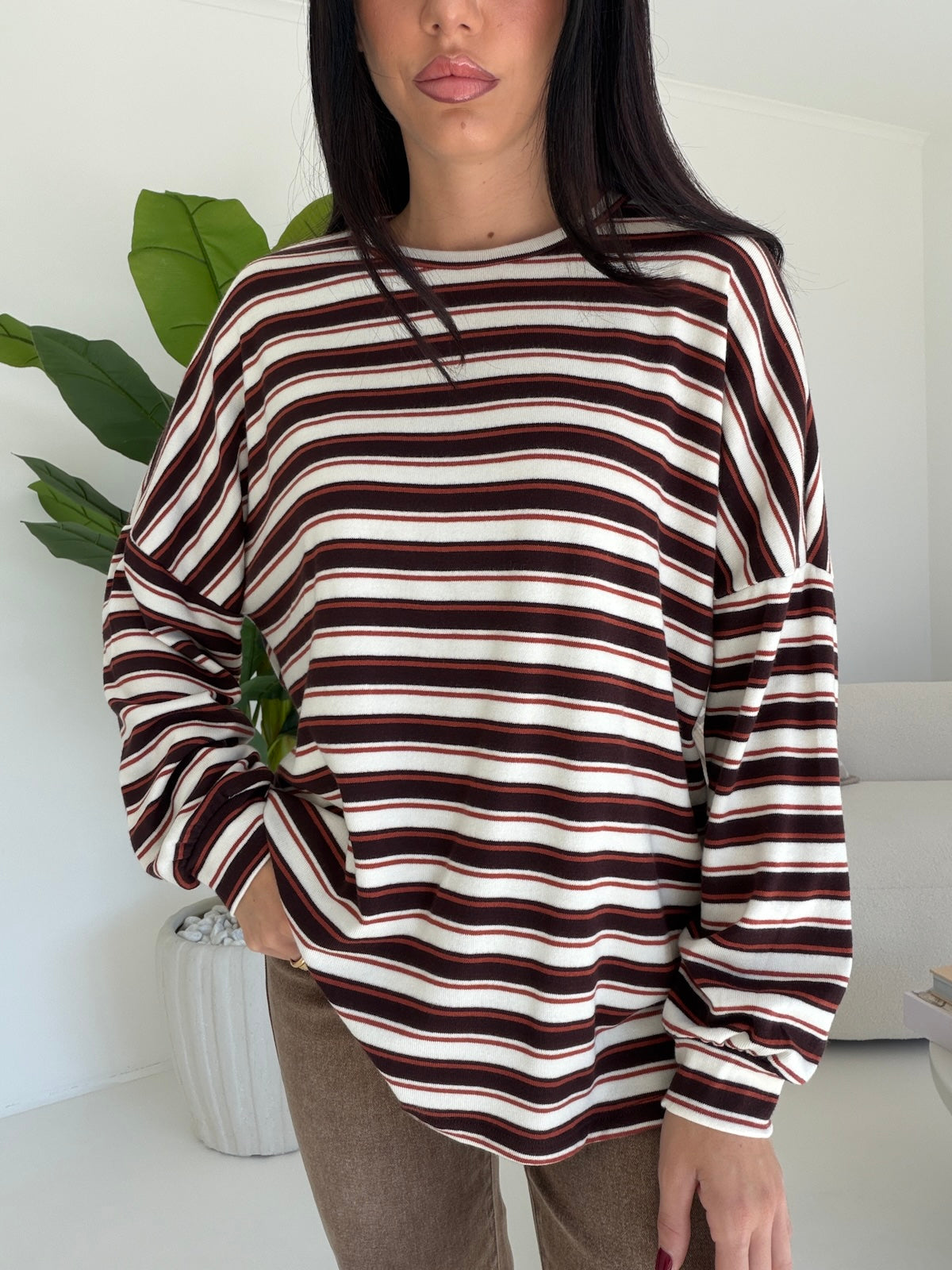 MAGLIA GEMMA CHOCO