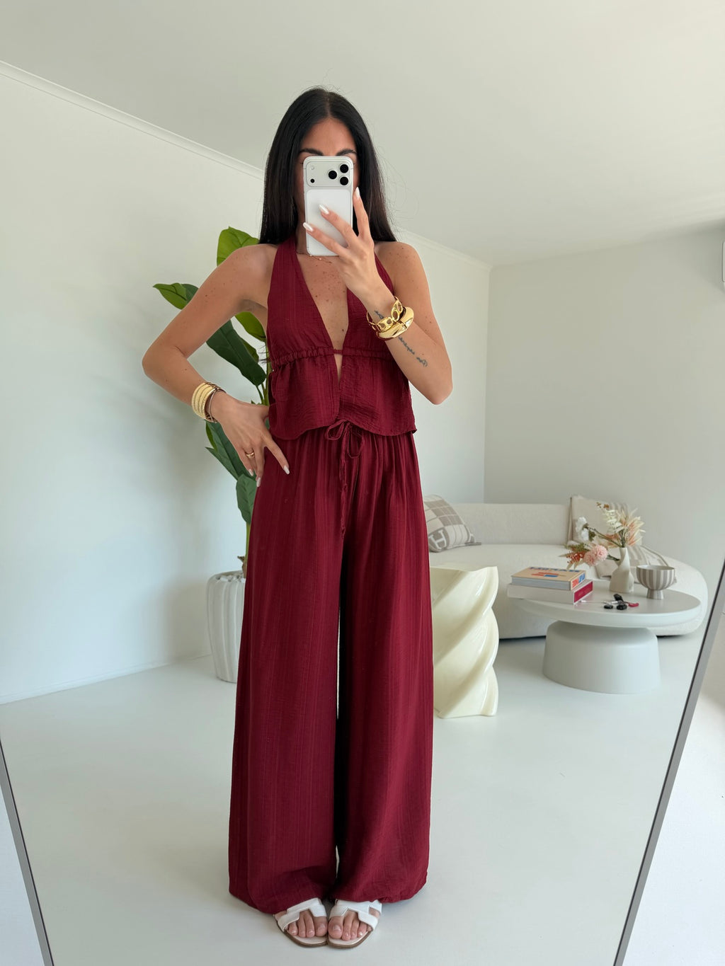 COORDINATO ARUBA BORDEAUX