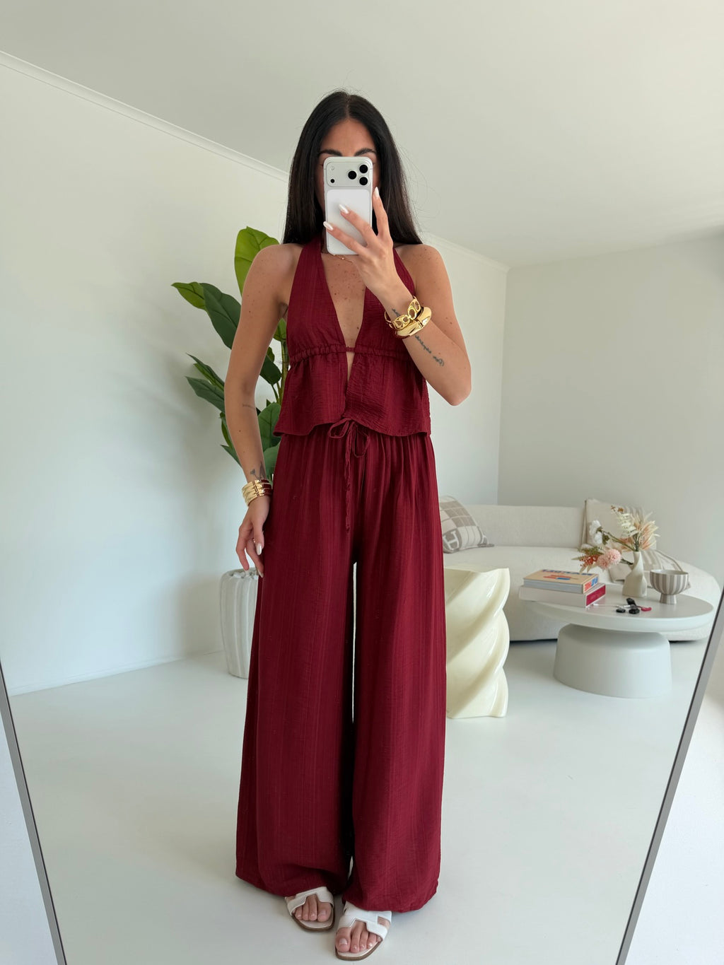 COORDINATO ARUBA BORDEAUX