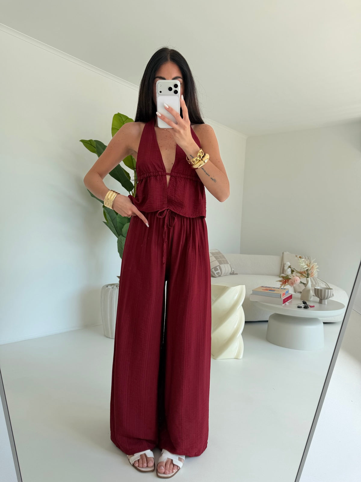 COORDINATO ARUBA BORDEAUX