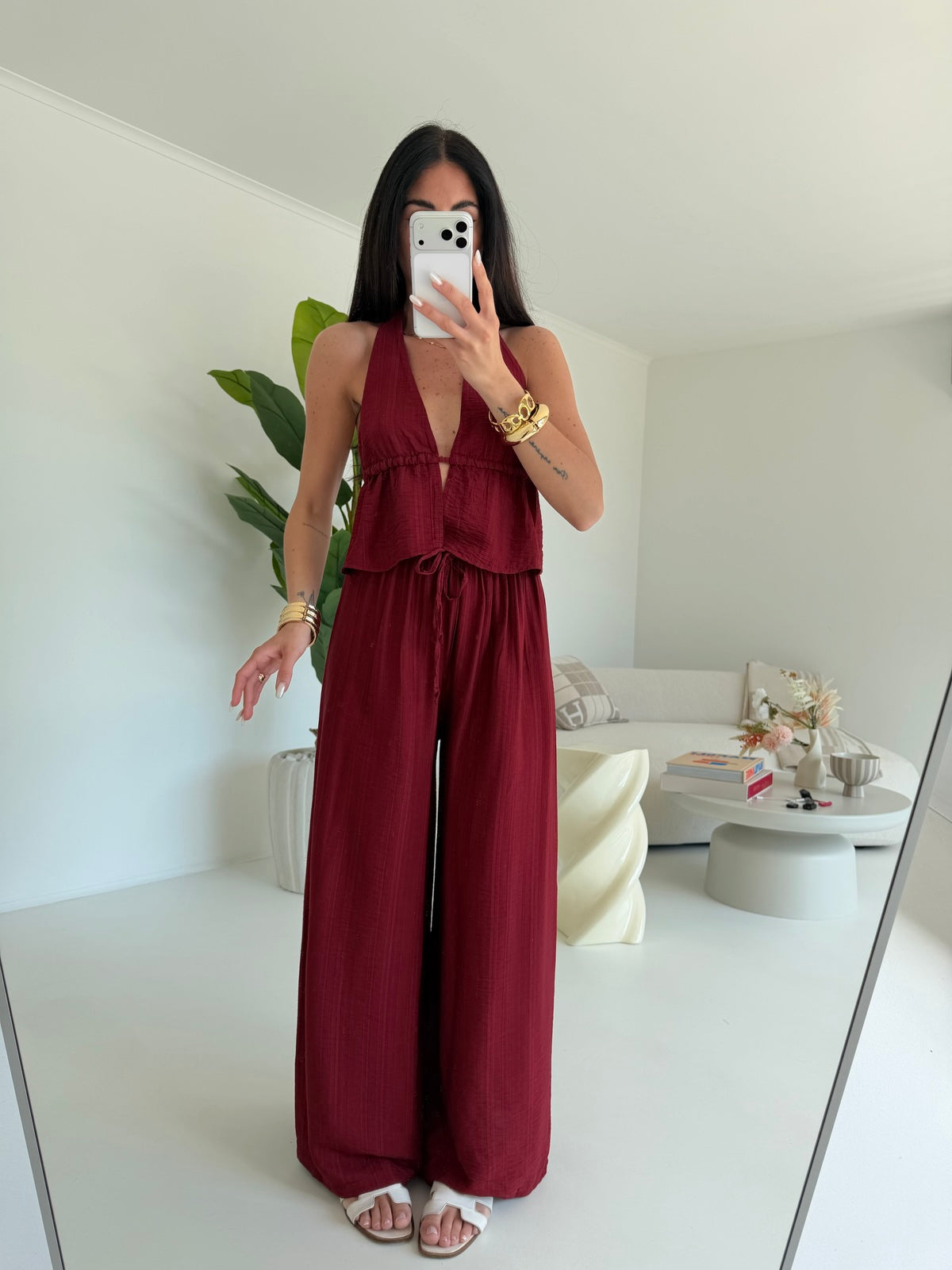 COORDINATO ARUBA BORDEAUX