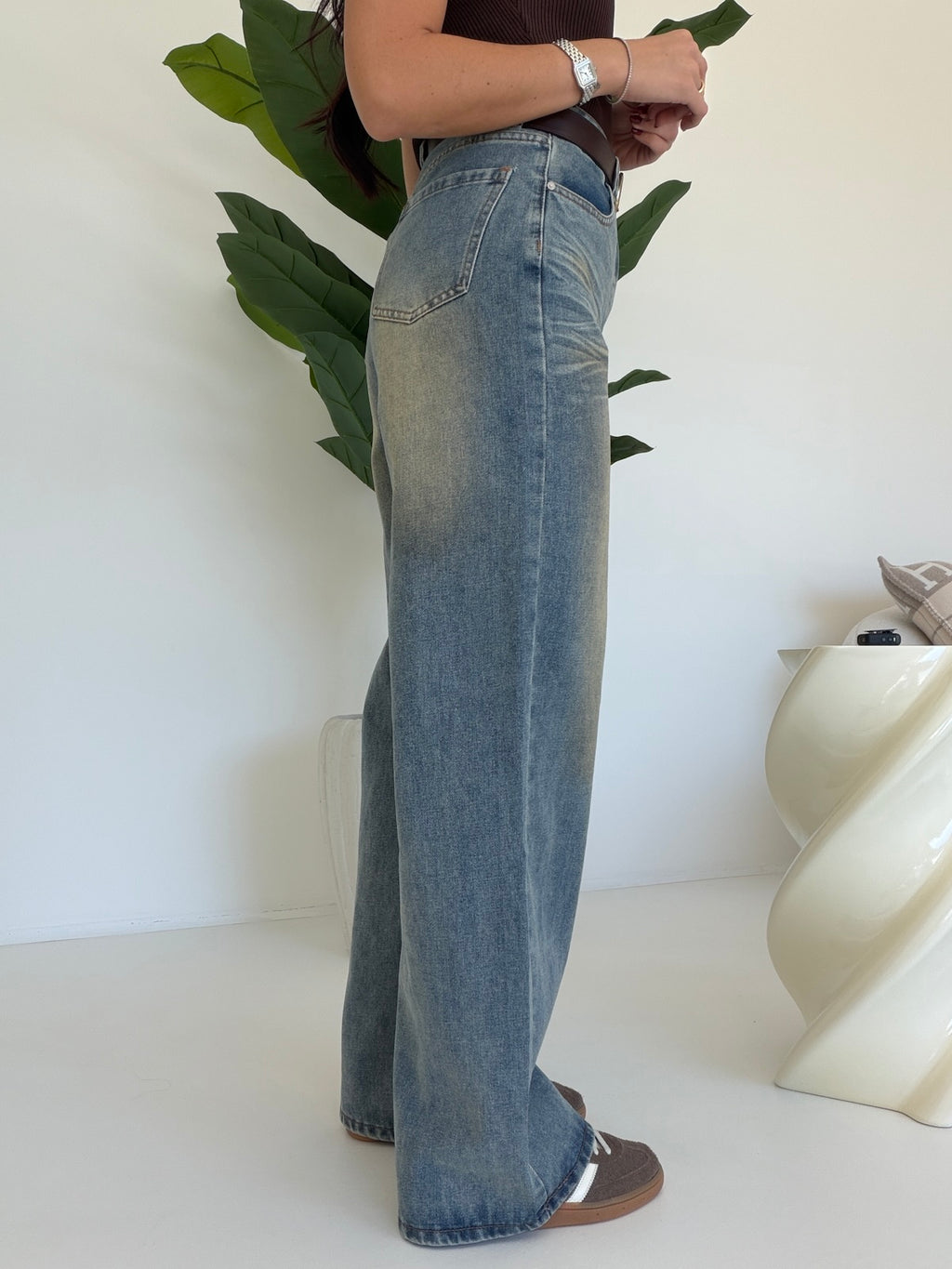 MI2662-JEANS+CINTURA BICE