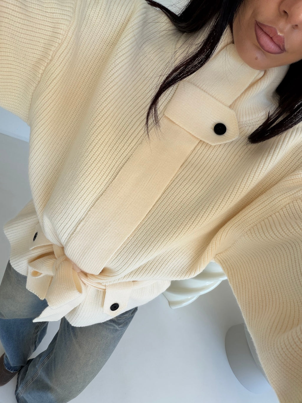 6158-MAXI CARDIGAN BURRO