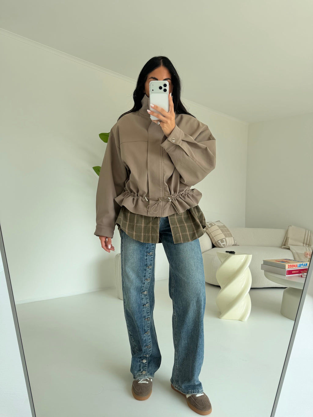 23685-BOMBER MONTPELLIER TAUPE