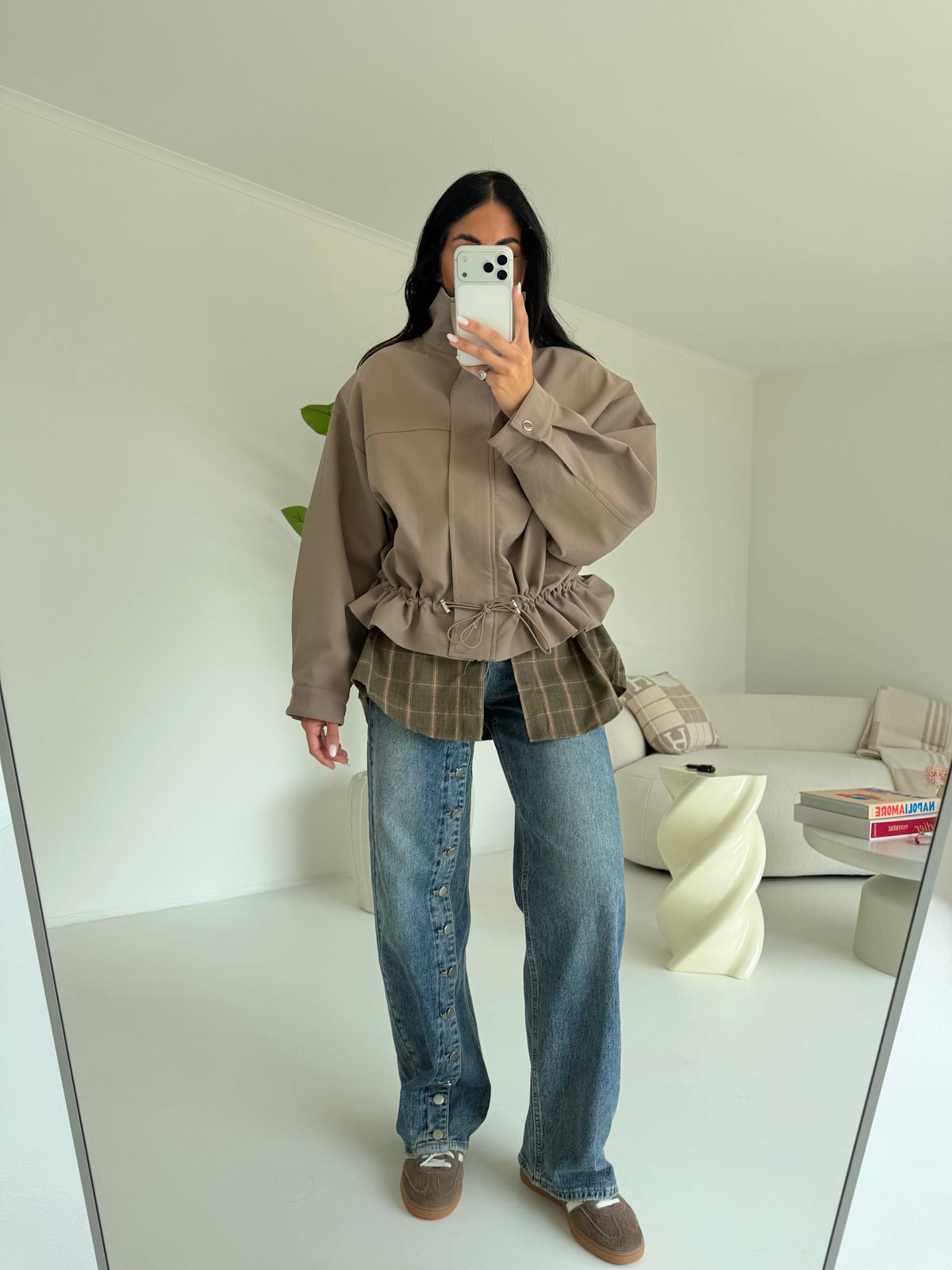 23685-BOMBER MONTPELLIER TAUPE