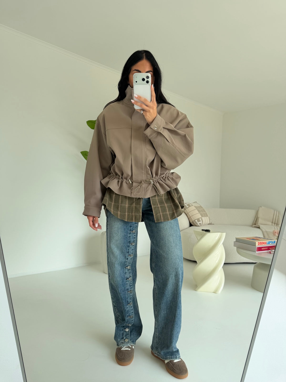 23685-BOMBER MONTPELLIER TAUPE