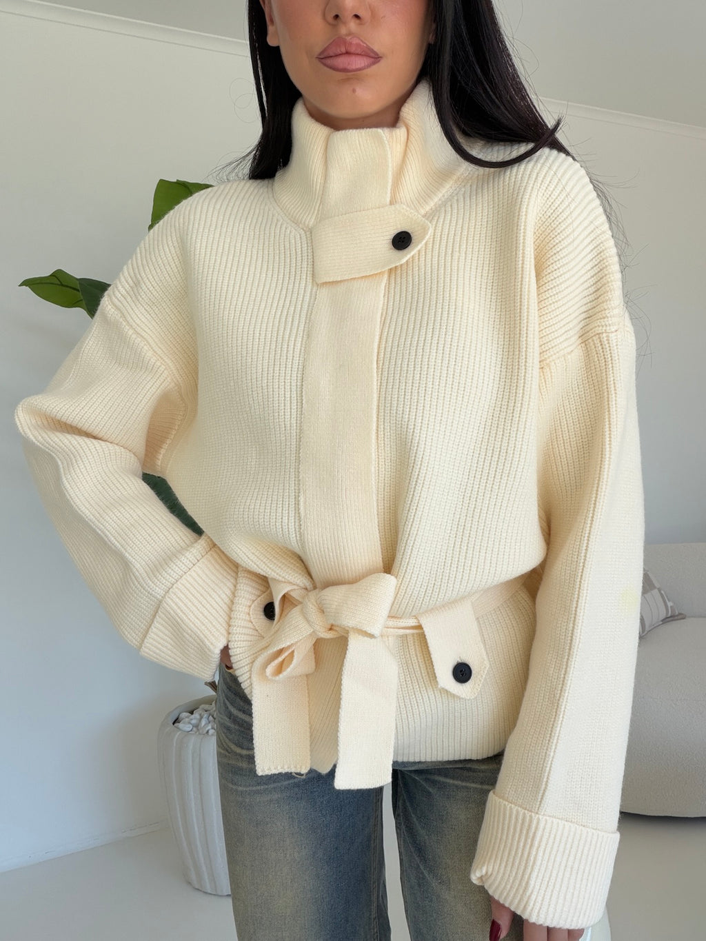 6158-MAXI CARDIGAN BURRO