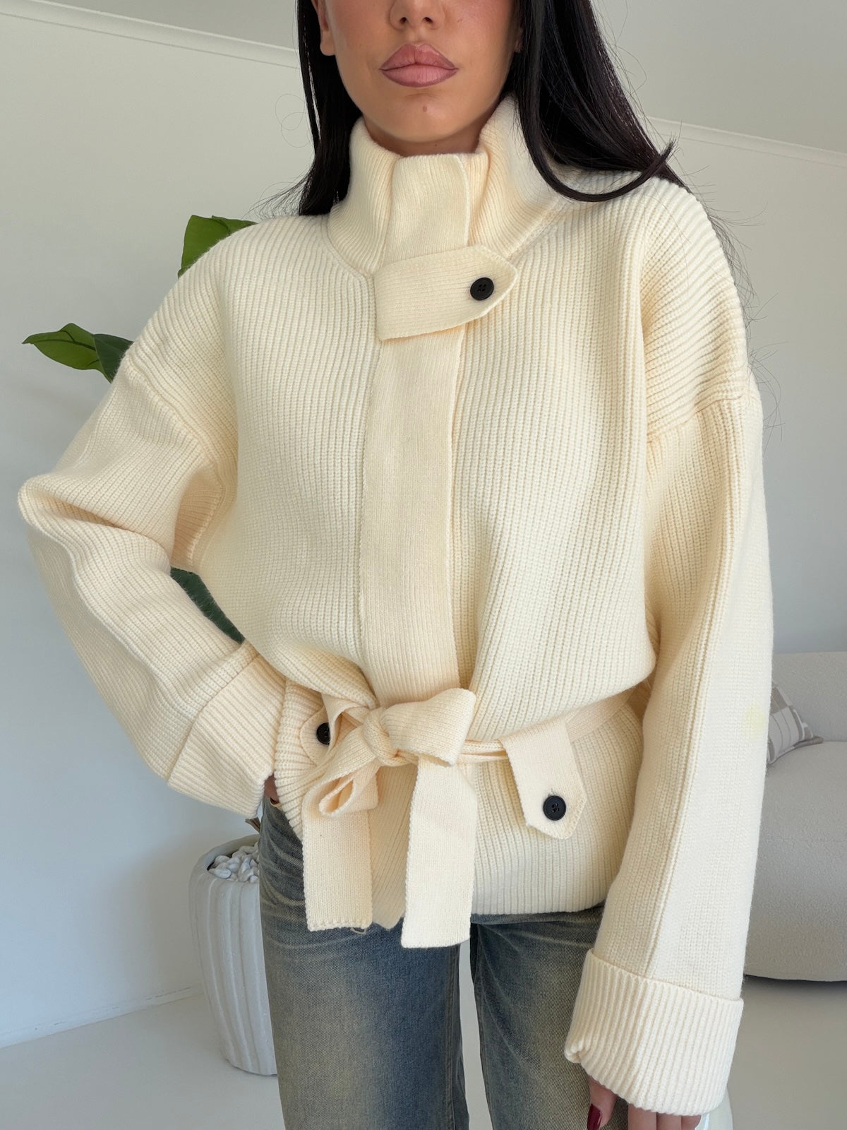 6158-MAXI CARDIGAN BURRO