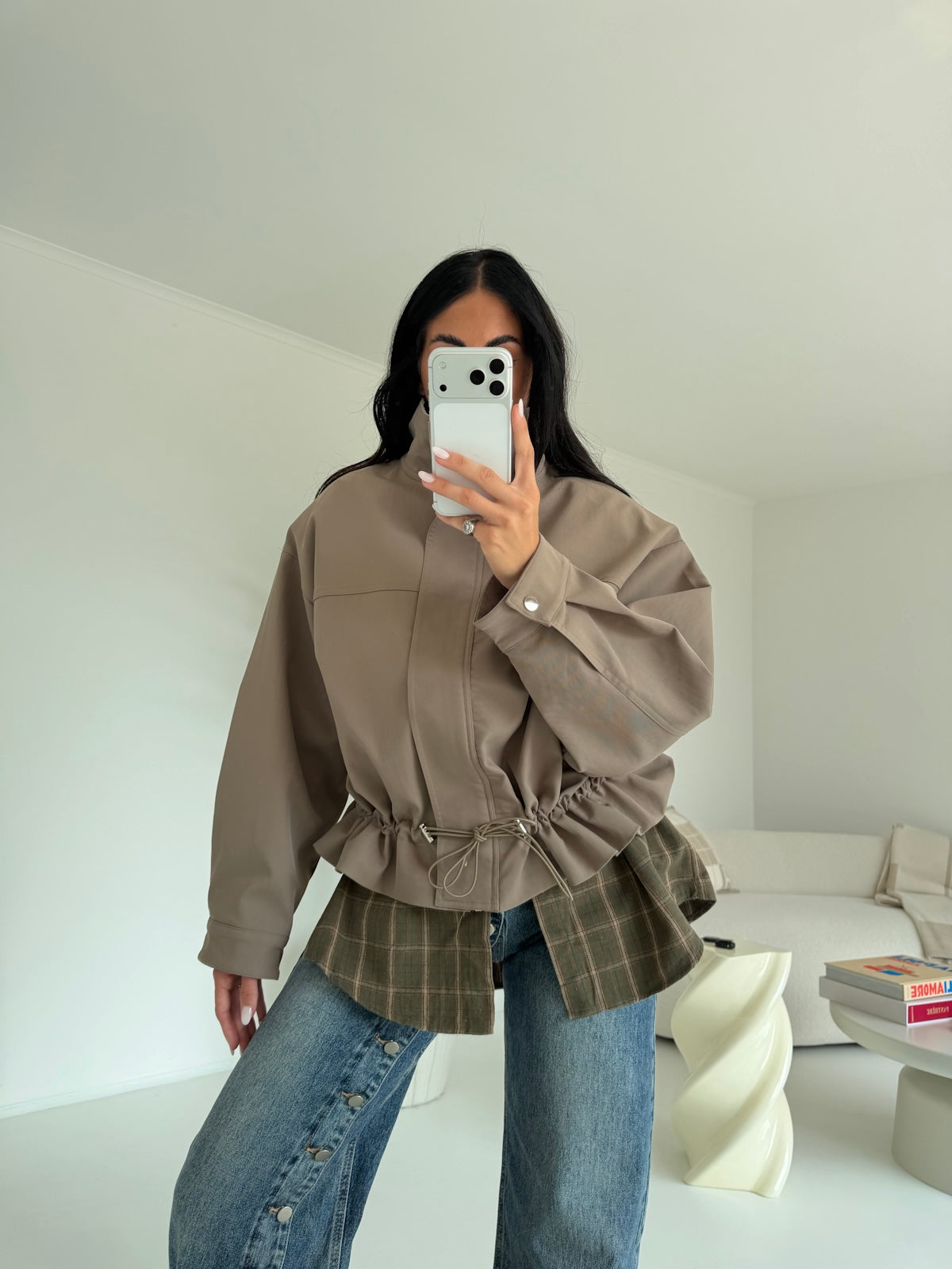 23685-BOMBER MONTPELLIER TAUPE