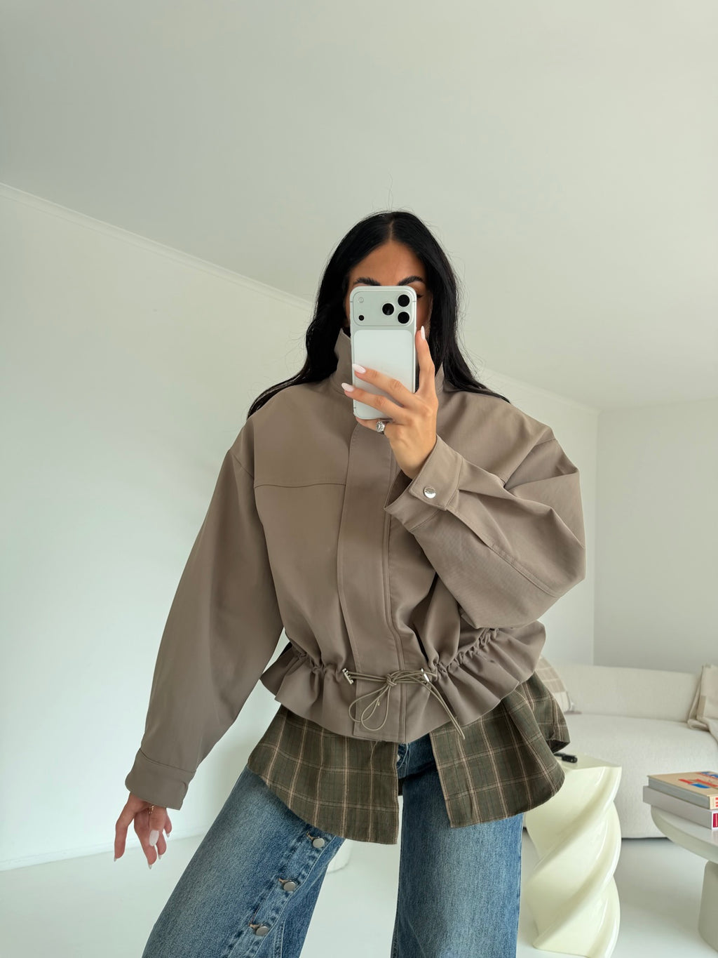 23685-BOMBER MONTPELLIER TAUPE