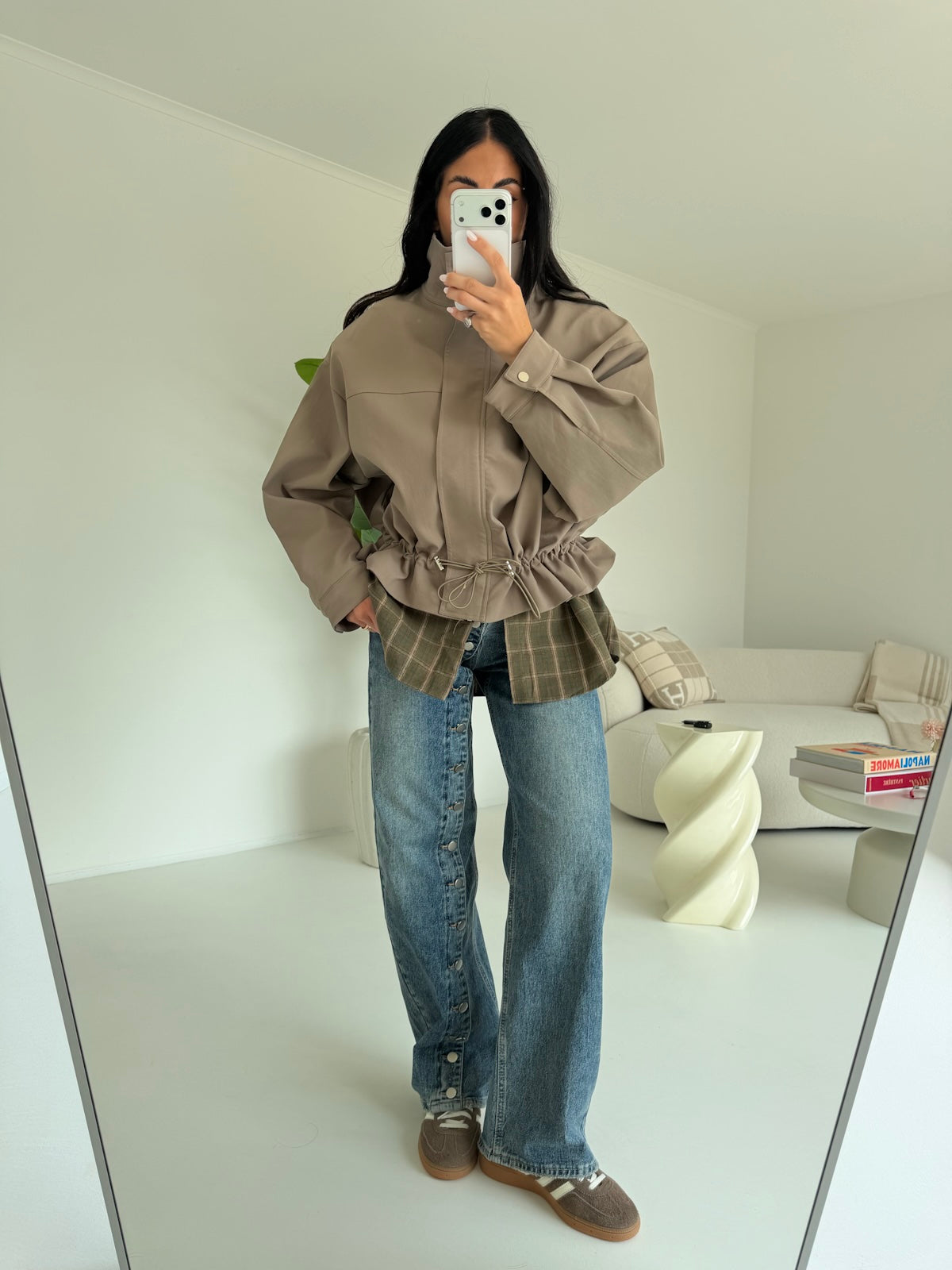 23685-BOMBER MONTPELLIER TAUPE