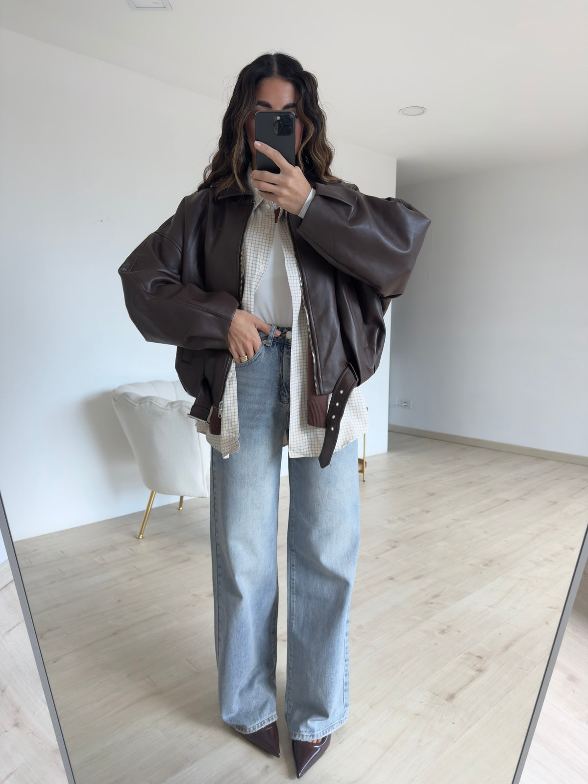 A3552-JEANS PALAZZO DONA