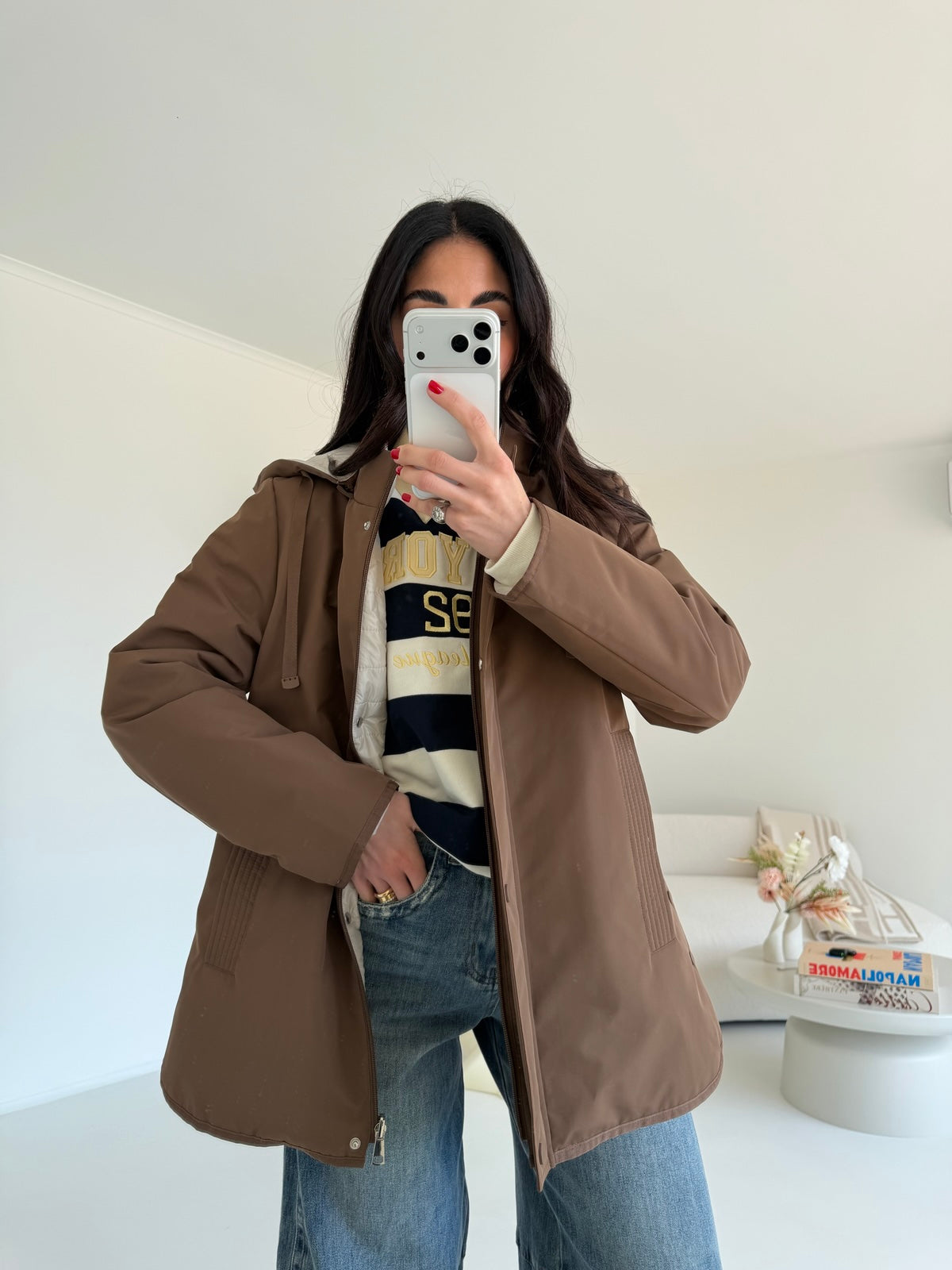 AB-879-34-PARKA REVERSIBILE BISCOTTO