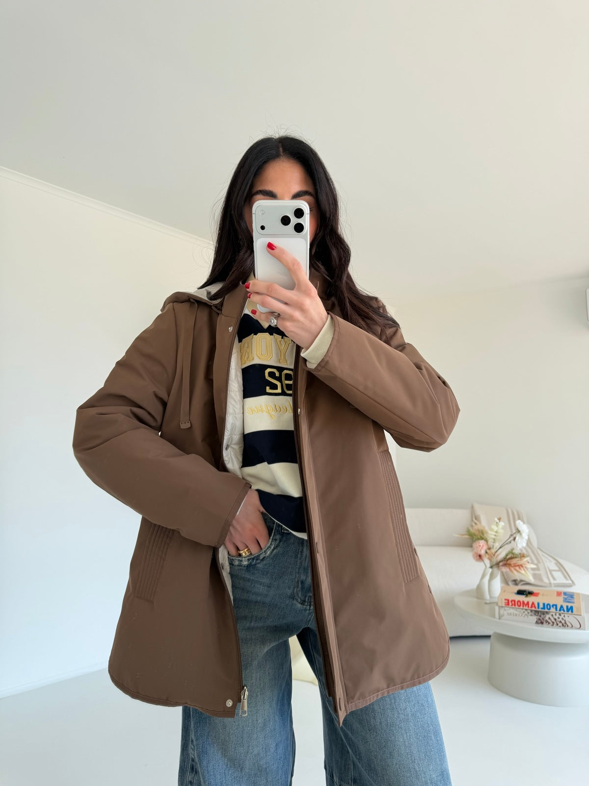 AB-879-34-PARKA REVERSIBILE BISCOTTO