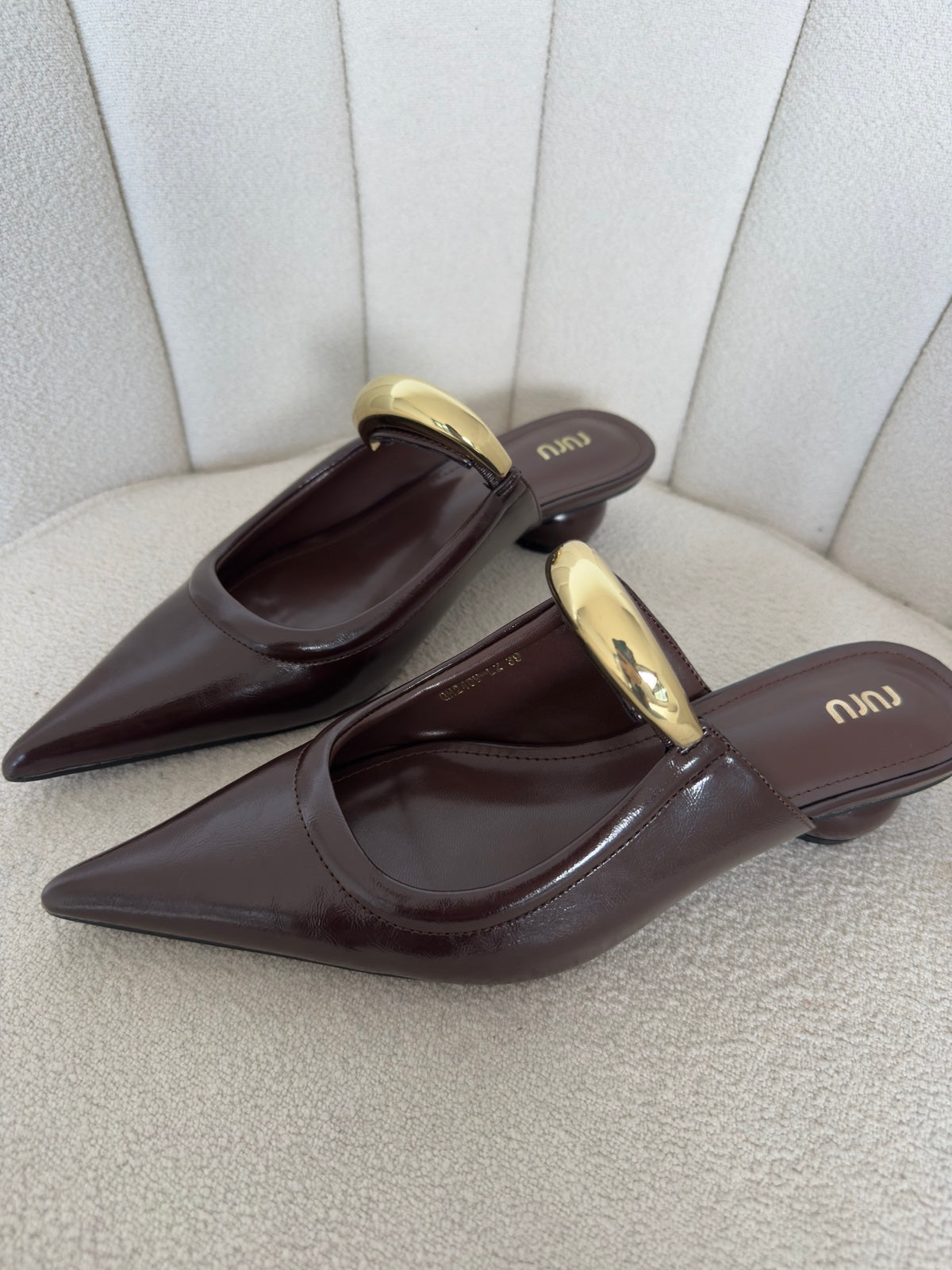 AURY-SLINGBACK CHOCO